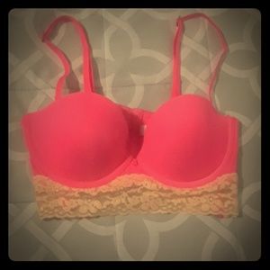 Pink Victoria's Secret Bustier